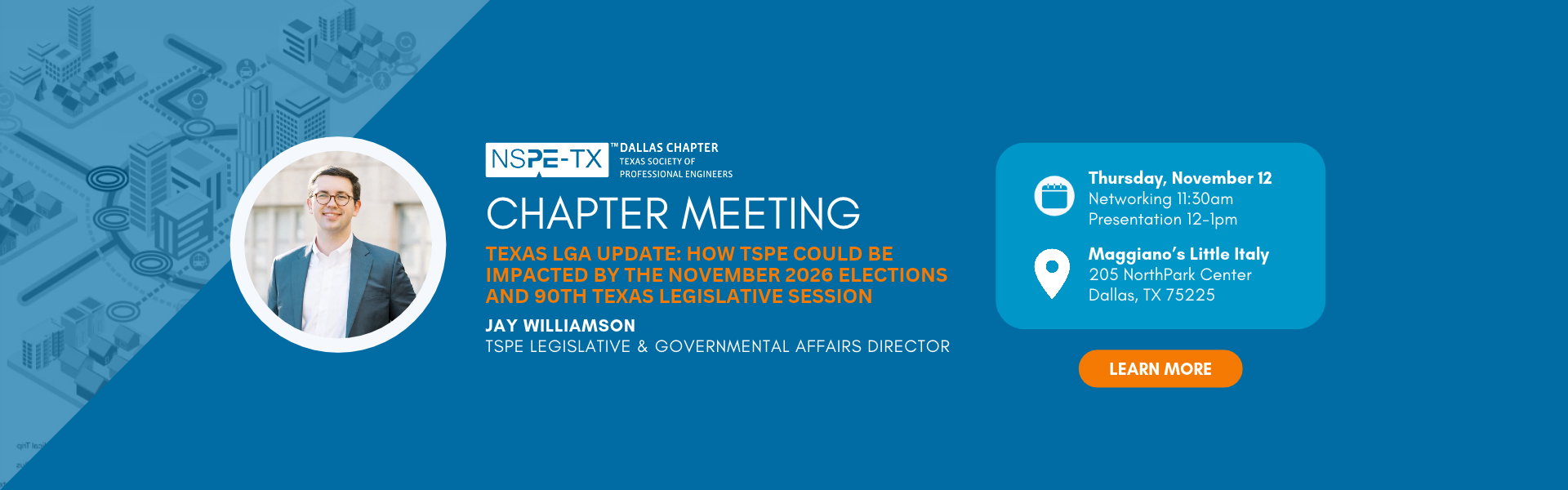 TSPE Dallas November Meeting