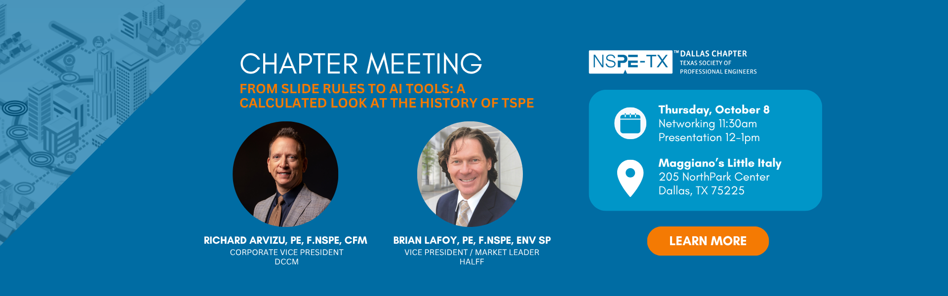 TSPE Dallas October Meeting