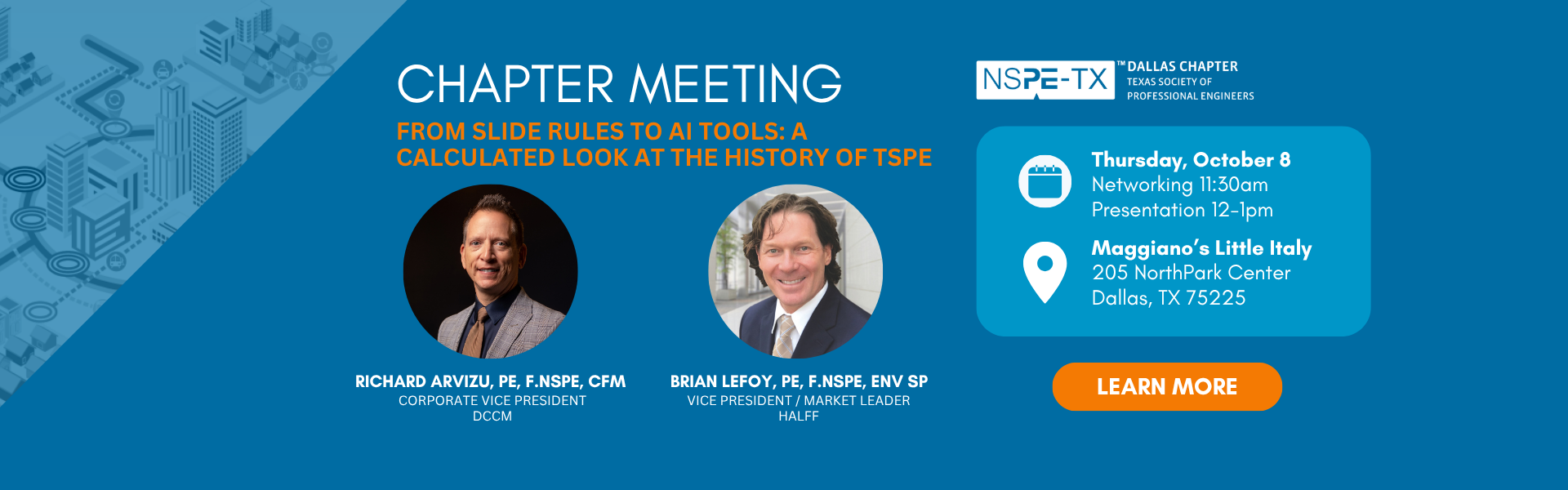 TSPE Dallas October Meeting