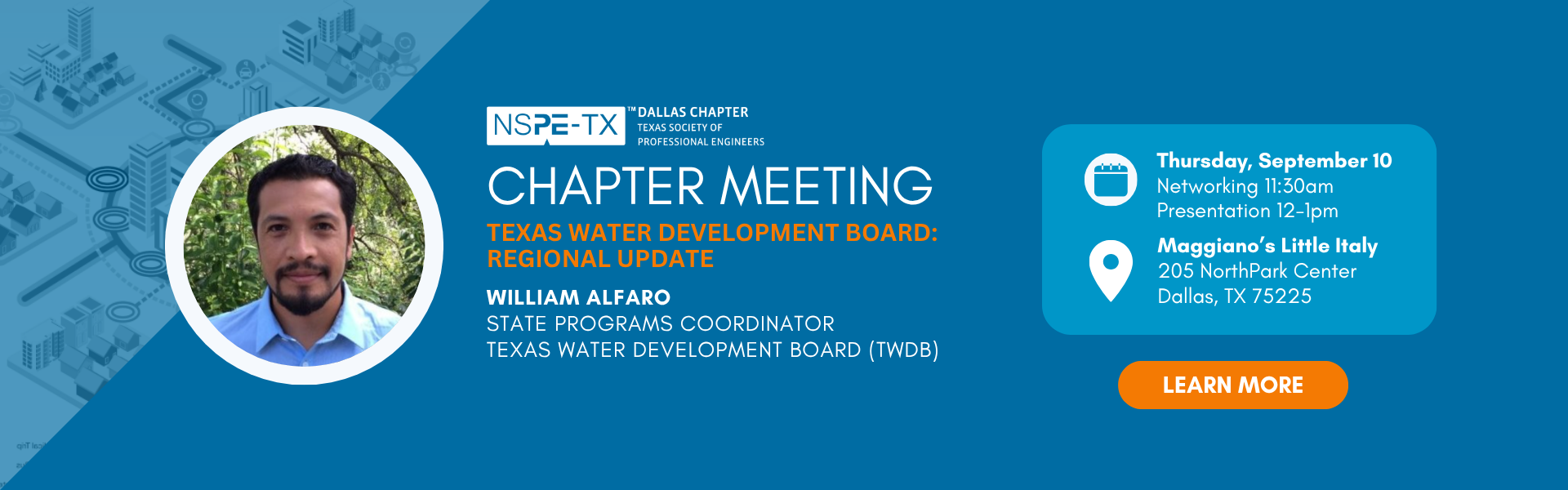 TSPE Dallas September Meeting